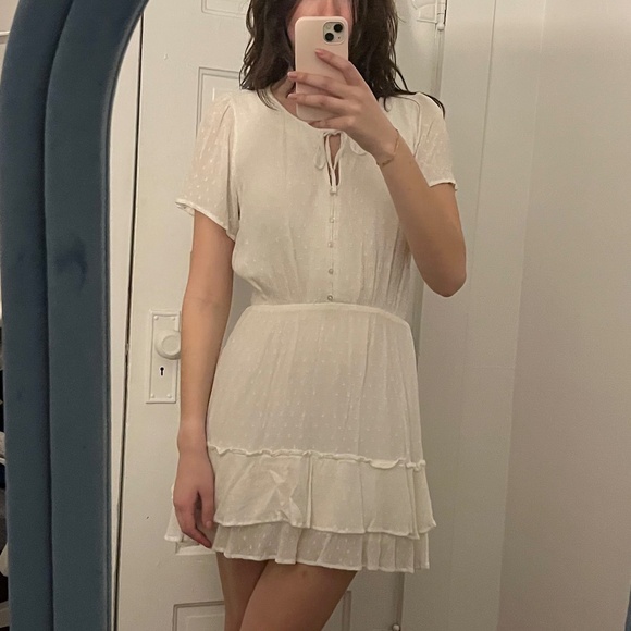 Abercrombie and Fitch White Sundress - Picture 3 of 6